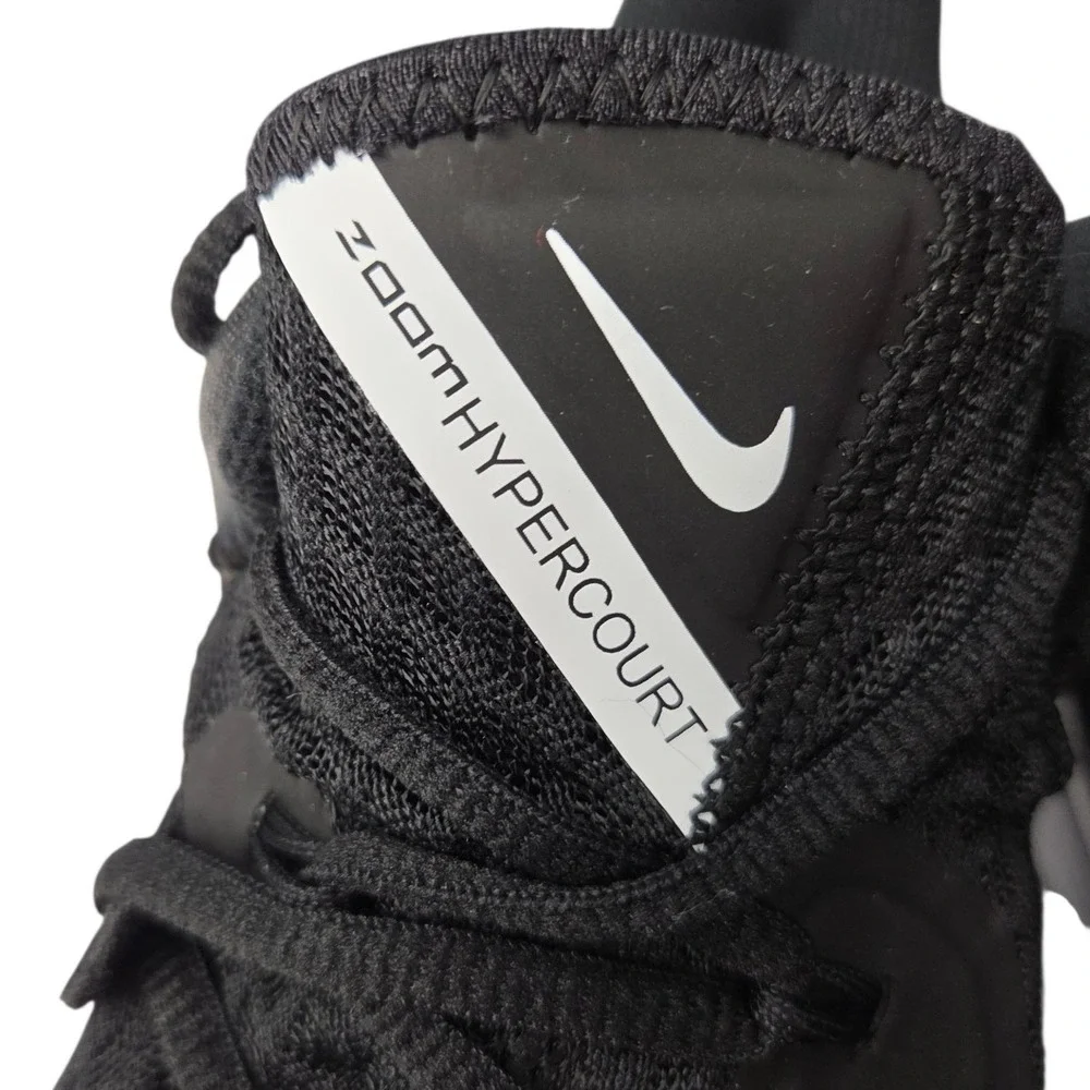 Nike Zoom Hyperspeed Court Women 9 Black White Volleyball Shoes‎ Men 7.5 New Box
